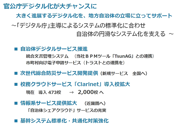 官公庁デジタル化が大チャンスに