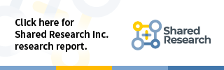Click here for Shared Research inc, research report.